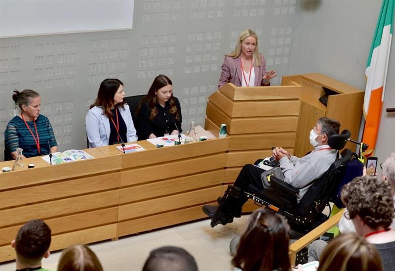 The panel at the MS Ireland Pre-Budget Briefing