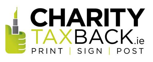 Charity tax back logo